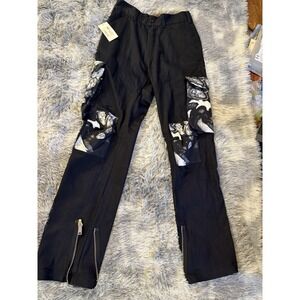 424 BLACK WU-TANG CARGO PANTS Black Men's Size Medium , 30x34 Straight-leg NWT